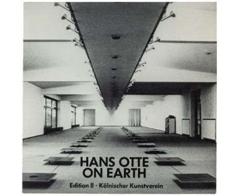 Otte, Hans. On earth. LP. Edition Kölnischer Kunstverein, 1979. Albumcover (Ecken leicht berieben).Edition Kölnischer Kunstve