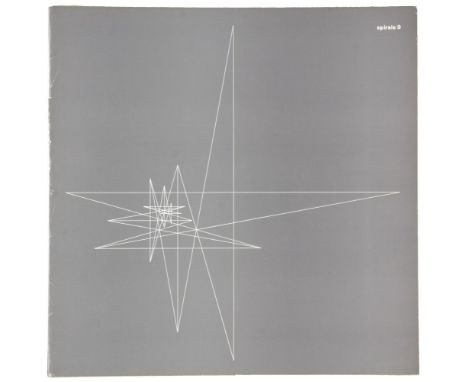 spirale 1-9 (alles Erschienene) in 8 Heften. Internationale Zeitschrift für konkrete Kunst und Gestaltung. Redaktion Marcel W
