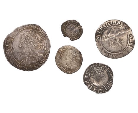 Charles I, Tower mint, Shilling, Gp F, type 4.4, mm. triangle, 5.93g/12h (N 2231; S 2799); together with other hammered coins