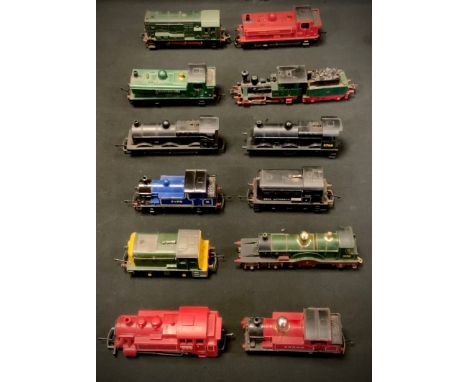 Toys - Tri-ang Hornby, Dublo, Fleischmann and other OO gauge Tank locomotives, inc Doncaster, Dock Authority, London Transpor