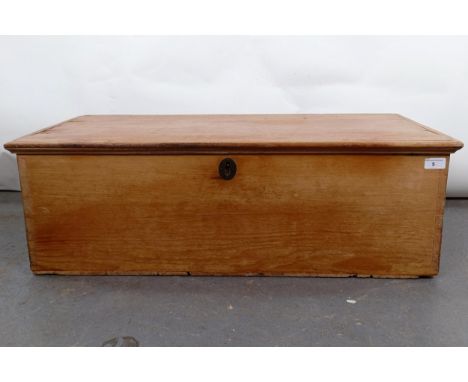 A pine trunk, 67 cm wideGeneral wear, some losses