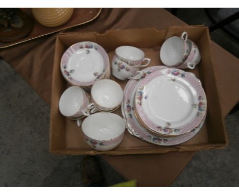 Crown Chelsea Bone China Tea Set