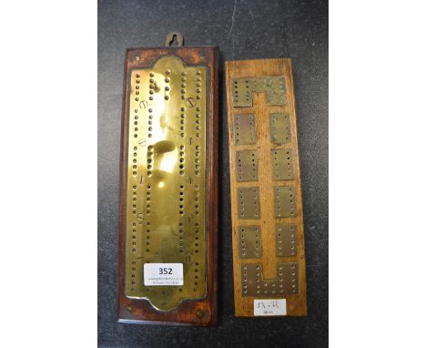 Cribbage and Fives & Threes Dominoes Scoreboards
