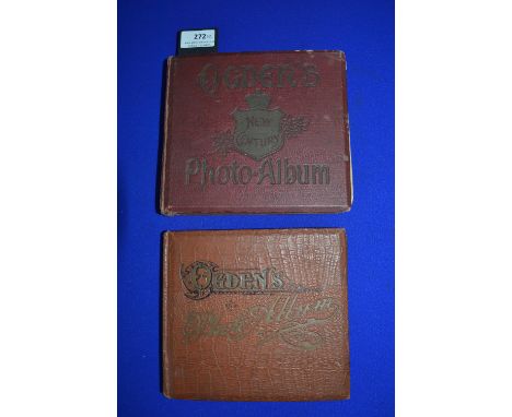 Two Cigarette Card Albums Containing Famous Figures and Musical Celebrities, etc.