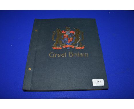 Stanley Gibbens Album Containing British Stamps Including 1840’s Penny Black, Blue, and Reds