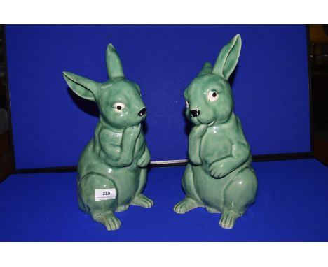 Pair of Large Sylvac Rabbits
