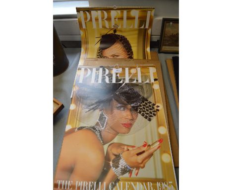 Two 1985 Pirelli Calendars