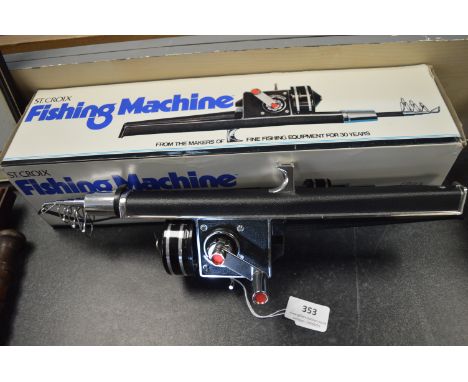 Fishing Rod, St Croix "Fishing Machine", 1970s. - Boxed Never Used