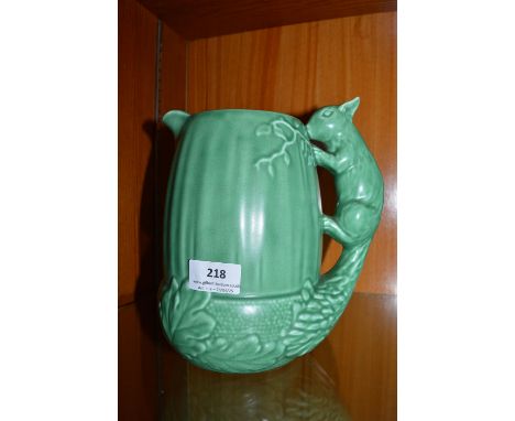 Sylvac Squirrel and Acorn Jug