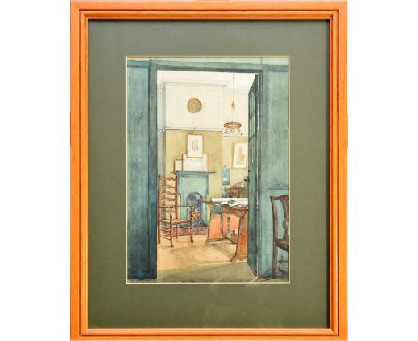 Norman Culley (British 1880-1969) 13 John William Street, Huddersfield, signed bottom right, titled bottom left, watercolour,