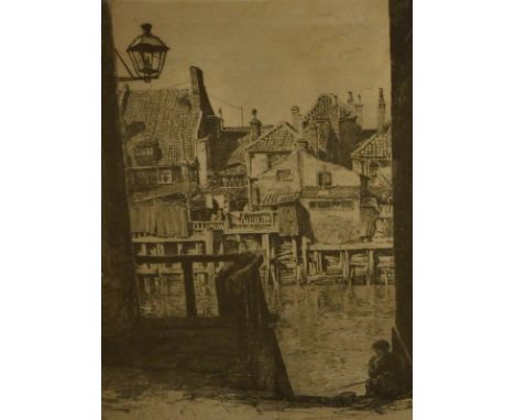 Bernard Eyre Walker (1886-1972). Ola Boston, artist signed and titled print, 36.5cm x 27cm, and five others (6).