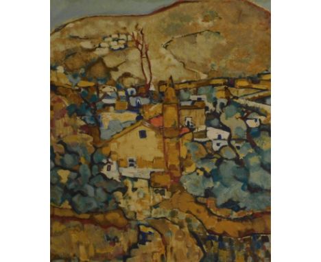 20thC Abstract. Artist signed and numberd 242/250 and dated lithographic print, 54cm x 46cm.