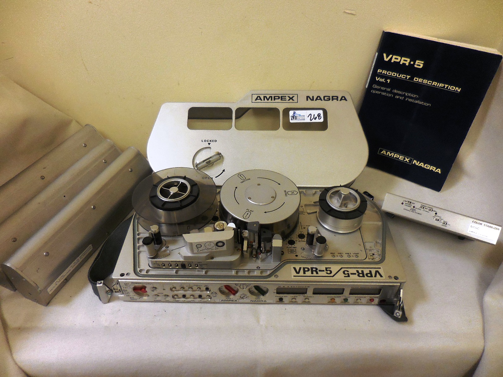 Nagra Ampex VPR-5 1" Portable Type C Videotape Recorder w/2 Channels of