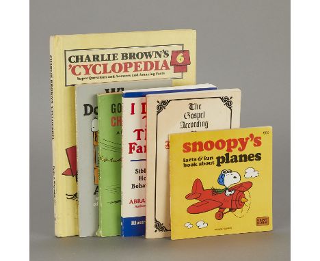 Group of six books concerning the Peanuts gang and Snoopy:Abraham J. Twerski, M.D. "I Didn't Ask to Be in This Family." Publi