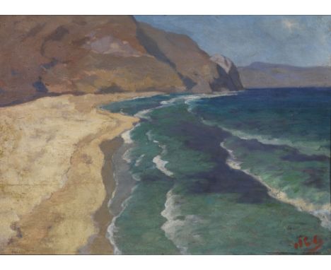 Nikolaos OTHONEOS
Greek, 1877-1949
 
Seaside landscape
signed lower right
oil on panel
31 x 43 cm
 
PROVENANCE
private collec