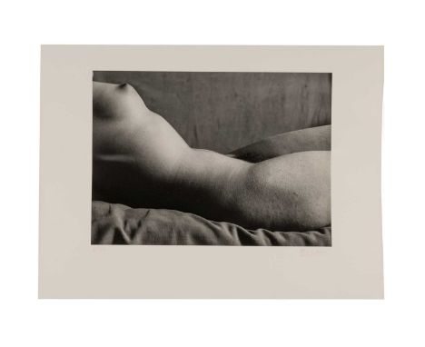 Brassaï (1899-1994) Hungarian French, 'Nu no.49 1931' signed and numbered 4/40 in faded red pen, gelatin silver print, Bassaï