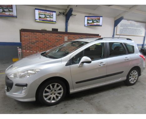 Make &amp; Model: Peugeot 308 SWDate of Reg: GY60 JRXColour: Silvercc: 1560MoT: 06-03-2021Fuel Type: DIESELMileage: 134kTrans