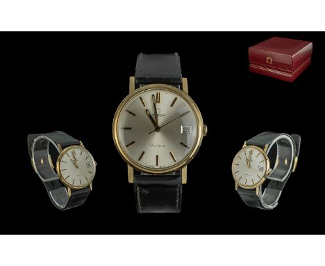 Omega Geneve Vintage 9ct Gold Mechanical Wristwatch.  Model Ref BL132.5017, movement serial number 35811841. Cosmetically goo