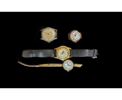 Collection of Four Manual Wind Wrist Watches, to include two gents  H Moser & Cie, both working, together with a ladies Rolco