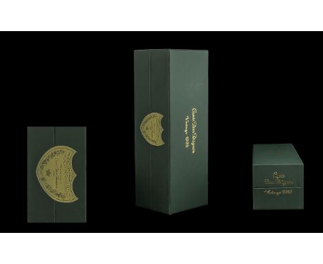 A Bottle of 1995 Vintage Cuvee Dom Perignon Champagne in original box