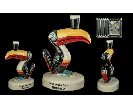 Royal Doulton Guinness Toucan Advertising Figure, limited edition No. 1700/2000, modelled by William K Harper.  Rare Royal Do