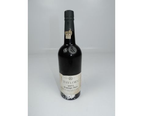 Unopened Bottle of Taylor's Vintage Port 1977 