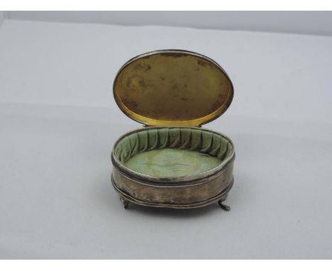 Birmingham Silver Trinket Pot - Some Damage 