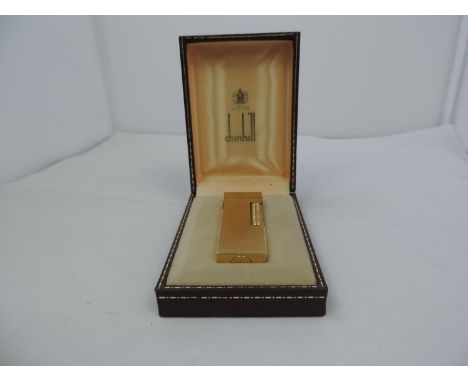 Dunhill Lighter in Case 