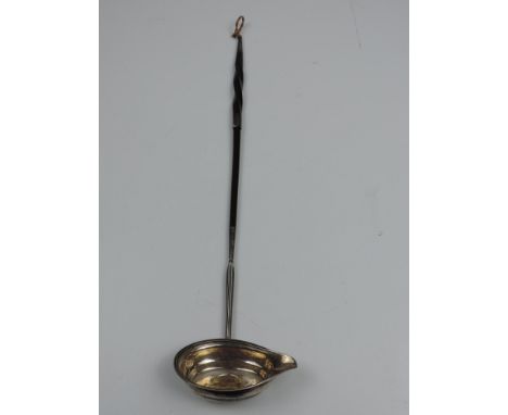 Sterling Silver Toddy Ladle Set with German Gold Coin '10 Thaler' 1801 