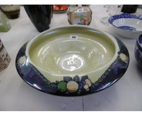 A WILKINSON ART NOUVEAU POTTERY BOWL 
