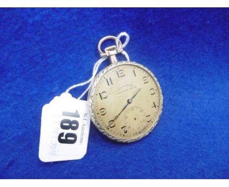 A 1920/30'S 14CT GOLD CHRONOMETER POCKET WATCH A/F