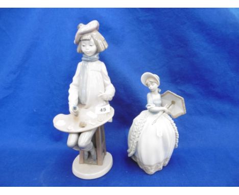 X2 NAO LLADRO FIGURINES