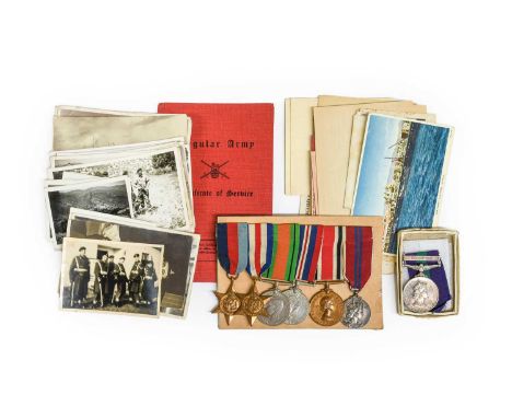 A Second World War Group of Six Medals, comprising 1939-45 Star, France and Germany Star, Defence Medal, War Medal, Special C