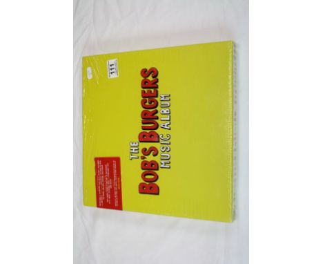 Vinyl - Sealed ltd edn The Bob's Burgers Music Album box set containing 3 disc LP set, 7" record, lyric book, sheet music sam