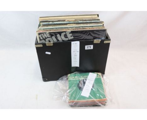 Vinyl - Approx 40 pop LP's plus some 45's including Rod Stewart, The Seekers, Abba, Rolling Stones, Queen &amp; Others.  Slee