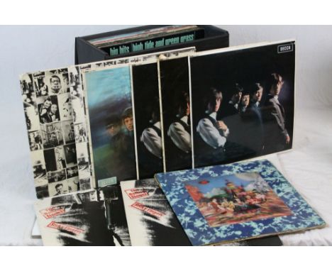 Vinyl - The Rolling Stones - A good collection of 22 LP's to include Rolling Stones x 3 (LK 4605), Between The Buttons, Exile