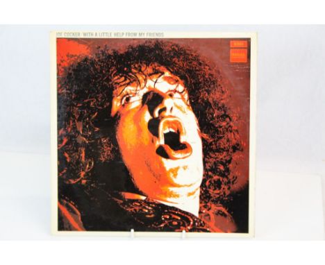 Vinyl - Joe Cocker With A Little Help From My Friends (Regal Zonophone LRZ 1006) featuring appearances by Jimmy Page and Stev