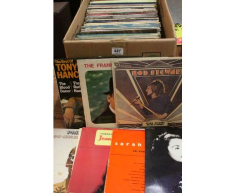 Vinyl - Collection of 1960's/70's LP's spanning genres to include Bob Dylan, The Shadows, Diana Ross and more.  Also includes