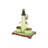Antriebsmodell, Doll Brunnen, mit Pumpe und 2 Löwenausgüssen, HL, tw LS, L 16, Z 2-3