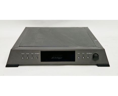 dCS 'Elgar' digital/analogue audio processor, serial number ELG139, together with Cullam Nicam interpreter TV tuner/set-top b