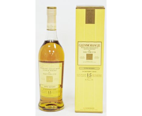 Glenmorangie The Nectar D'Or 15yo extra matured highland single malt scotch whisky, matured in Sauternes casks, 70cl, 46% vol