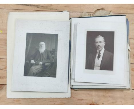 Photographs. Album of photographs relating to the Howard family including a WWI portrait and an envelope containing a large q