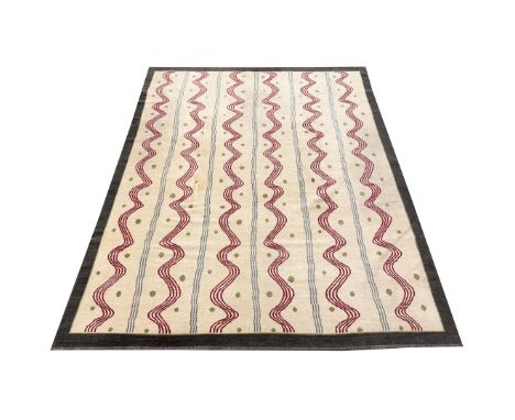 ROBERT STEPHENSON. 'CELLO 1' CARPET. designed by Melissa Wyndham, 308cm x 234cm.
