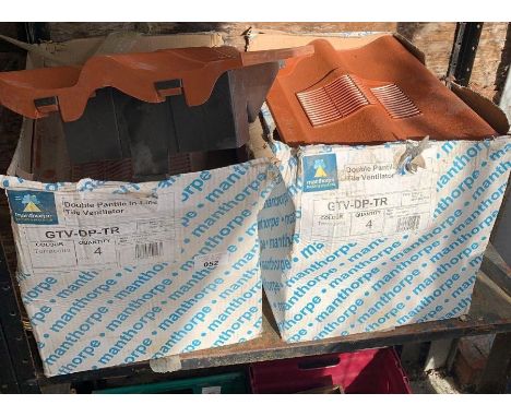 Quantity of Double Pantile inline tile ventilators 