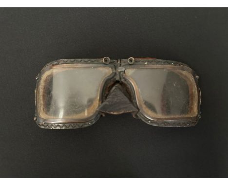WW2 British RAF Battle of Britain Era Flying Goggles MKIIIA. No strap. 