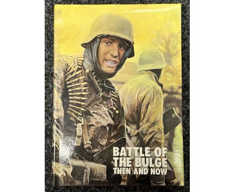 Book: "Battle of the Bulge Then &amp; Now" by Jean Paul Pallud published by After The Battle. Hardback with dustcover. 1984. 