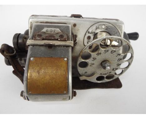 Bus Conductor's Ticket Machine - a TIM (Ticket Issue Machines Ltd of Cirencester), 309 pre decimal, stamped N9, used in the W