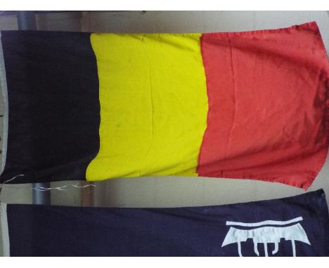 Belgium Flag - an original vintage Belgium flag, size approx