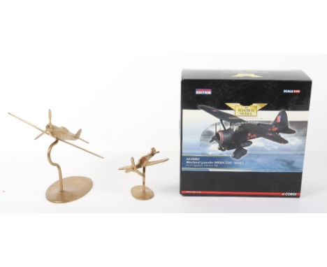 boxed Corgi “The Aviation Archive” Westland Lysander mk11a, including certificate, looks to be complete unchecked, in good co