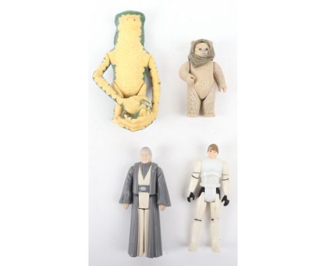 vintage Star Wars Power of the Force last 17 figures, including lumat, Luke skywalker imperial stormtrooper outfit, amanaman 
